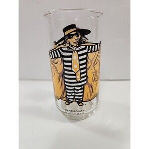 Vintage 1977 McDonalds Hamburglar Collector Series Glass